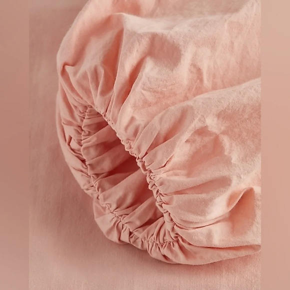 Express NWT Sweetheart Neckline Eyelet Puff Sleeve Blouse Pink XL Barbiecore - Picture 5 of 9